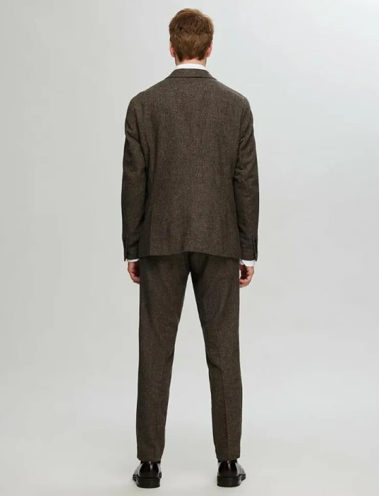 Selected SLHSLIM-REED WOOL BLZ NOOS - Enkelknäppta kavajer| Kostymer & Kavajer