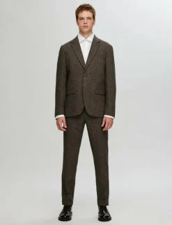 Selected SLHSLIM-REED WOOL BLZ NOOS - Enkelknäppta kavajer| Kostymer & Kavajer