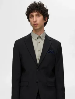 Selected SLHSTEVE WOOL HANKIE - Sjalar| Sjalar & Halsdukar