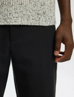 Selected Byxor|SLH196-STRAIGHT TERRY WOOL BLND PNT NOOS - Casual byxor