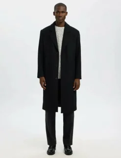 Selected Byxor|SLH196-STRAIGHT TERRY WOOL BLND PNT NOOS - Casual byxor