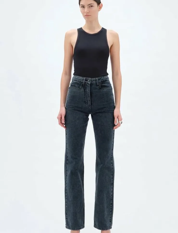 Kvinnor REMAIN Birger Christensen Denimkläder|Jeans|SLIM BOOT CUT JEANS - Straight jeans