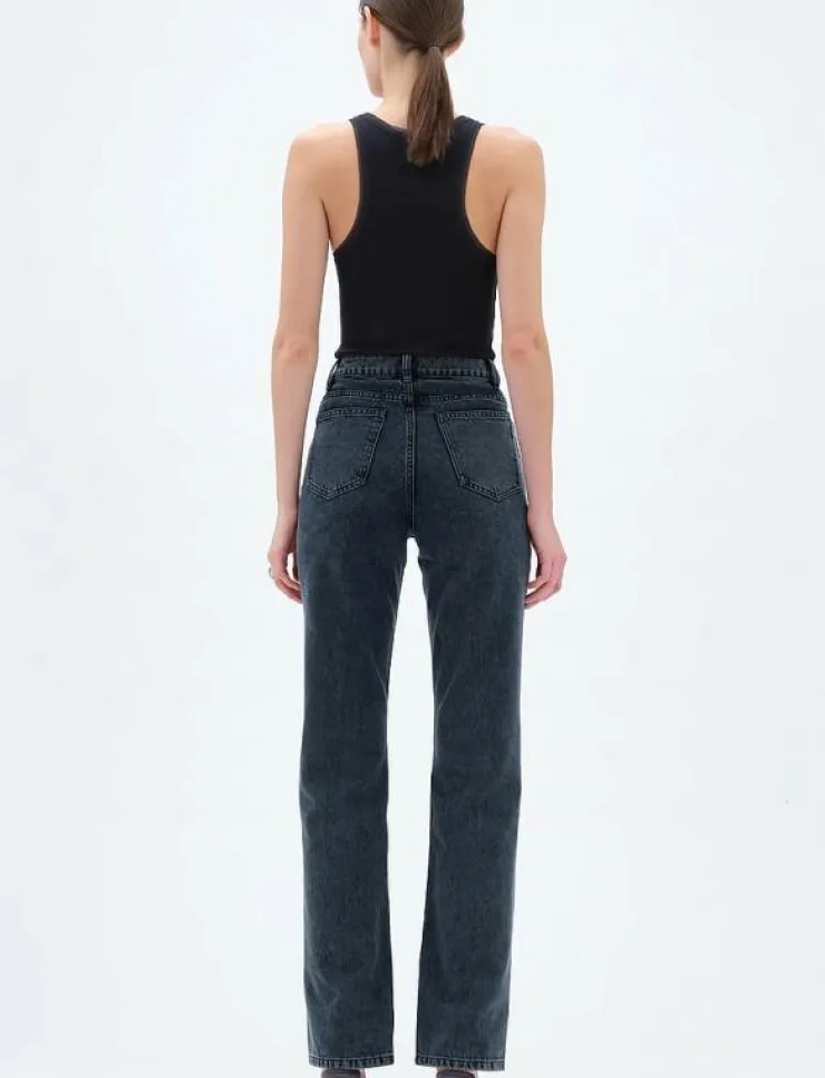 Kvinnor REMAIN Birger Christensen Denimkläder|Jeans|SLIM BOOT CUT JEANS - Straight jeans