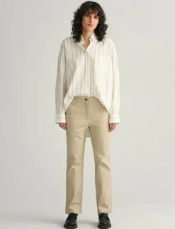 Kvinnor GANT Kläder|SLIM CHINOS - Chinos