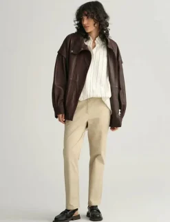 Kvinnor GANT Kläder|SLIM CHINOS - Chinos