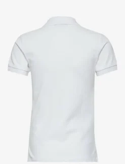 Ralph Lauren Kids Slim Fit Cotton Mesh Polo Shirt - Kortärmade pikéer|Barn Överdelar