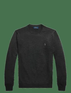 Polo Ralph Lauren Slim Fit Washable Wool Crewneck Sweater - Rundhalsad| Stickat
