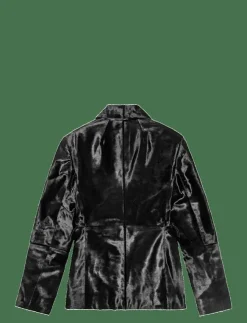 REMAIN Birger Christensen SLIM LEATHER BLAZER - Skinnjackor|Kvinnor Kavajer