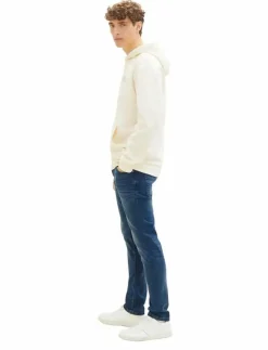 Tom Tailor slim PIERS blue soft stretch - Slim jeans| Kläder