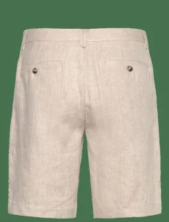 Mango Shorts|Slim-fit 100% linen bermuda shorts - Linneshorts