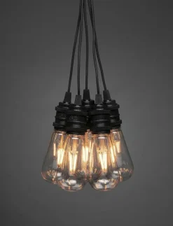 Konstsmide Glödlampor|Slinga E27 10 amber utbytbar LED - Glödlampor