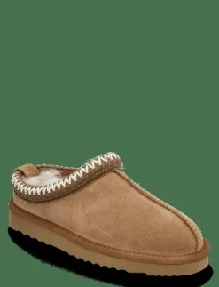 Kvinnor Sofie Schnoor Tofflor|Slip in low w. tape boozt - Teddy boots