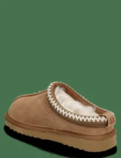 Kvinnor Sofie Schnoor Tofflor|Slip in low w. tape boozt - Teddy boots