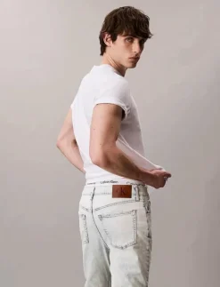 Calvin Klein Jeans SLM TPR LT WT IC BRK - Tapered jeans| Denim Kläder|Jeans