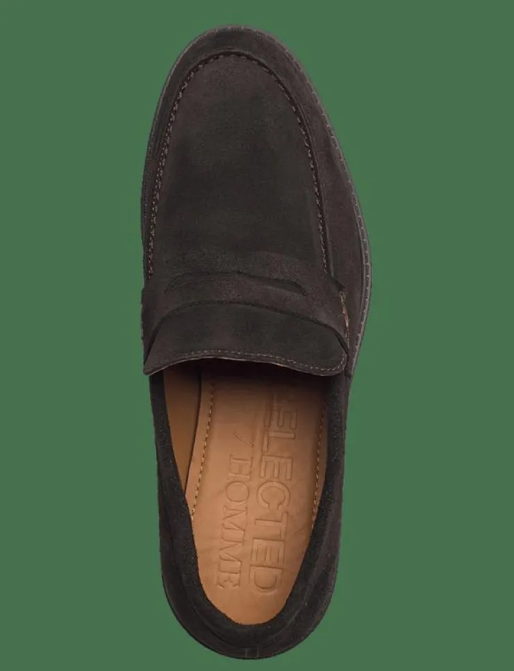 Selected Sommarskor|Loafers|SLMBLAKE SUEDE PENNY LOAFER - Loafers