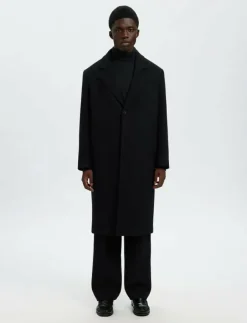 Selected SLMDANE LS KNIT STRUCTURE ROLL NECK NOOS - Polokrage| Stickat