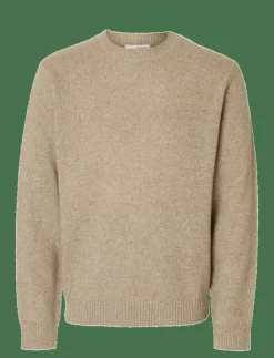 Selected SLMNEIL LS KNIT NEPS CREW NECK - Rundhalsad| Stickat