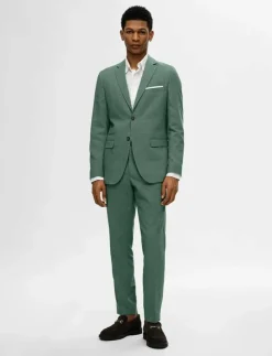 Selected Kostymer & Kavajer|SLMSLIM-OASIS LINEN BLZ NOOS - Enkelknäppta kavajer