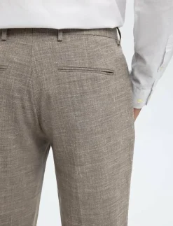 Selected SLMSLIM-OASIS LINEN TRS NOOS - Linnebyxor| Byxor