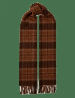 Selected SLMTOPE WOOL CHECK SCARF - Halsdukar| Sjalar & Halsdukar