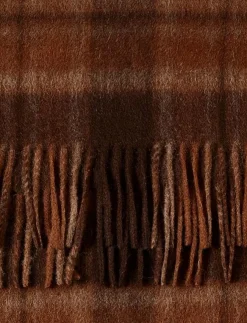 Selected SLMTOPE WOOL CHECK SCARF - Halsdukar| Sjalar & Halsdukar