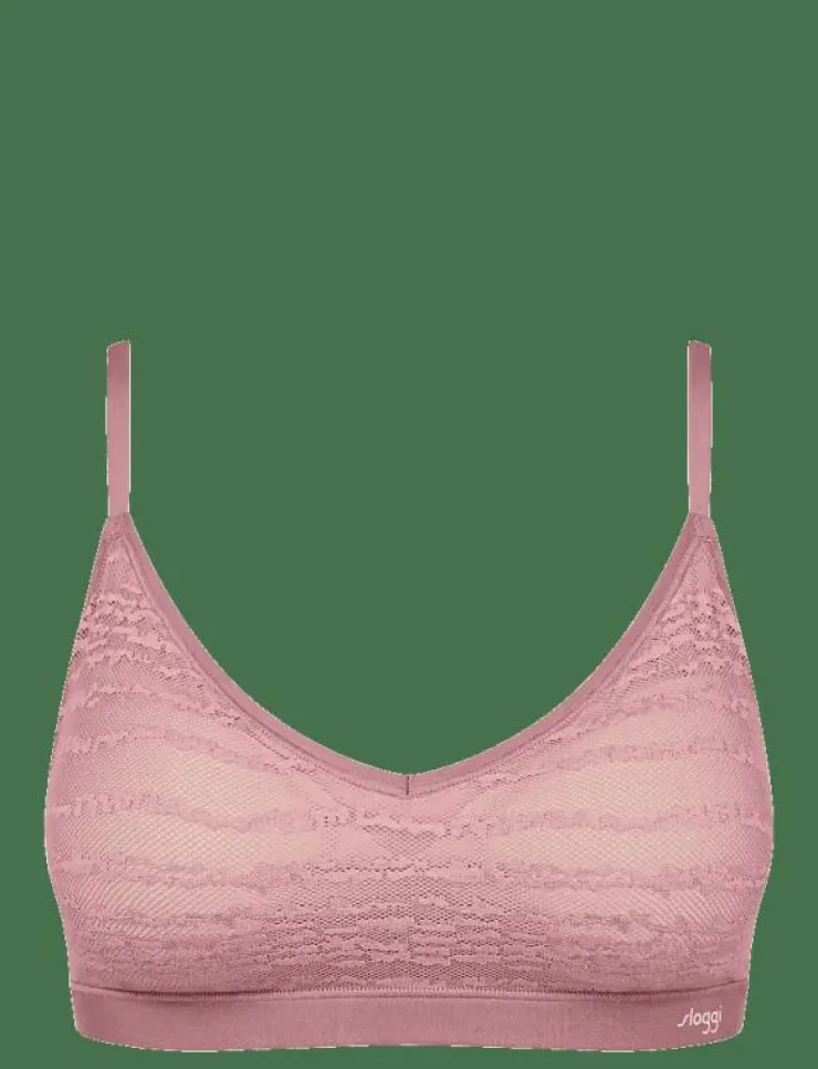 Kvinnor sloggi Bh:Ar|FREE Evolve PU Lace - Bygellösa BH:ar