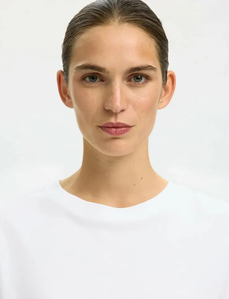 Selected SLWMYESSENTIAL SS O-NECK TEE NOOS - T-shirts|Kvinnor Kläder