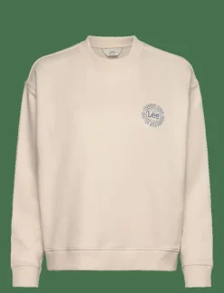 Kvinnor Lee Jeans Sweatshirts|Small Logo Sws - Sweatshirts