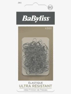 Babyliss Paris Small rubber elastics All Black 300 pcs - Hårsnoddar|Kvinnor Hår|Håraccessoarer