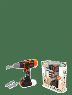 Barn Smoby Rollspel|Black+Decker Electronic Drill - Leksaksverktyg