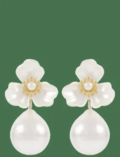 Kvinnor SNÖ of Sweden Smycken|SNÖ ICON flower ear - Onesize - Studs örhängen