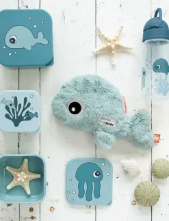 Done by Deer Snack box set 3 pcs Sea friends - Matlåda|Barn Mata