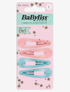 Babyliss Paris Snap clips kids 4PK - Hårklämmor|Barn Håraccessoarer