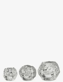 Kosta Boda SNÖBOLL LJUSLYKTA 3-PACK - Dekoration| Ljusstakar & Ljushållare