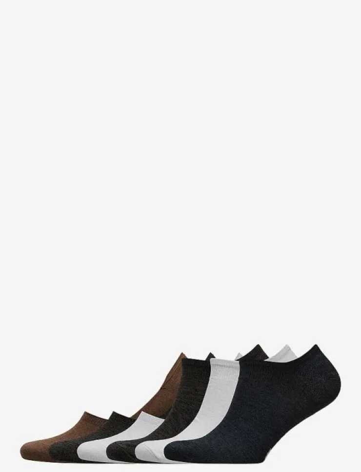 TOPECO Underkläder|SNEAKERS, 6-P BAMBOO - Ankelstrumpor