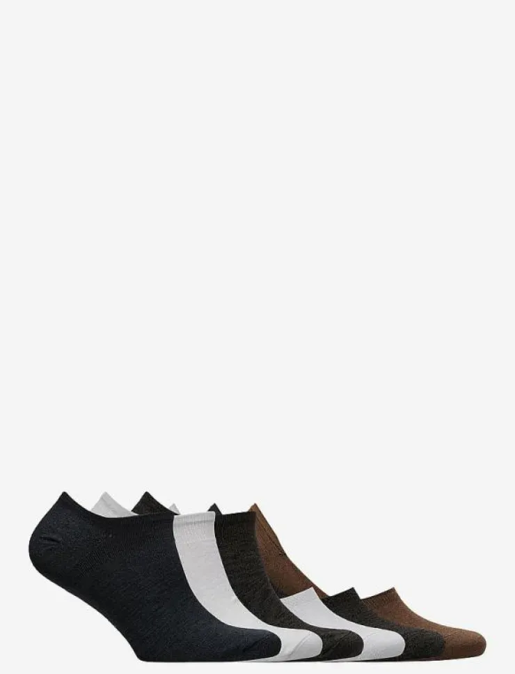 TOPECO Underkläder|SNEAKERS, 6-P BAMBOO - Ankelstrumpor