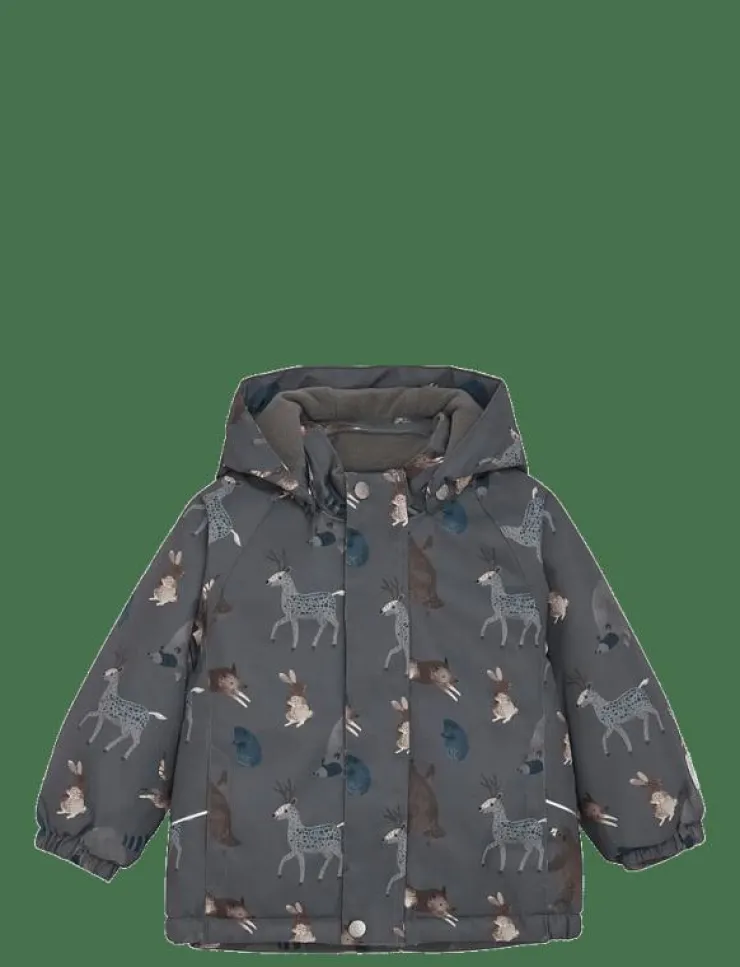 Minymo Snow Jacket AOP - Vinterjacka|Barn Vinterkläder