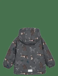 Minymo Snow Jacket AOP - Vinterjacka|Barn Vinterkläder