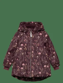 Barn Minymo Vinterkläder|Snow Jacket AOP - Vinterjacka