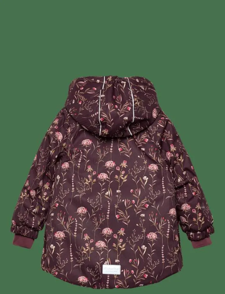 Barn Minymo Vinterkläder|Snow Jacket AOP - Vinterjacka