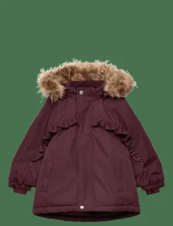 Minymo Snow Jacket w. Fur - Vinterjacka|Barn Vinterkläder