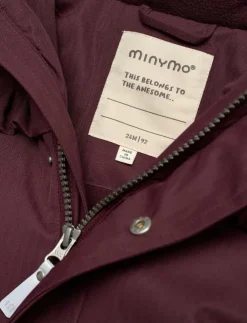 Minymo Snow Jacket w. Fur - Vinterjacka|Barn Vinterkläder
