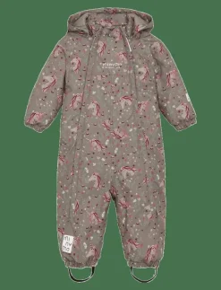 Barn Minymo Overaller|Snow Suit AOP - Overaller