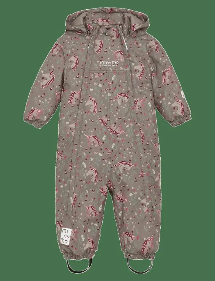 Barn Minymo Overaller|Snow Suit AOP - Overaller
