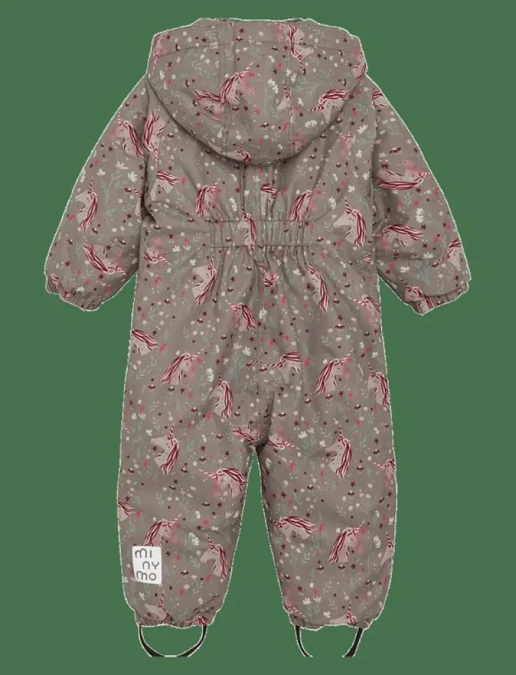Barn Minymo Overaller|Snow Suit AOP - Overaller