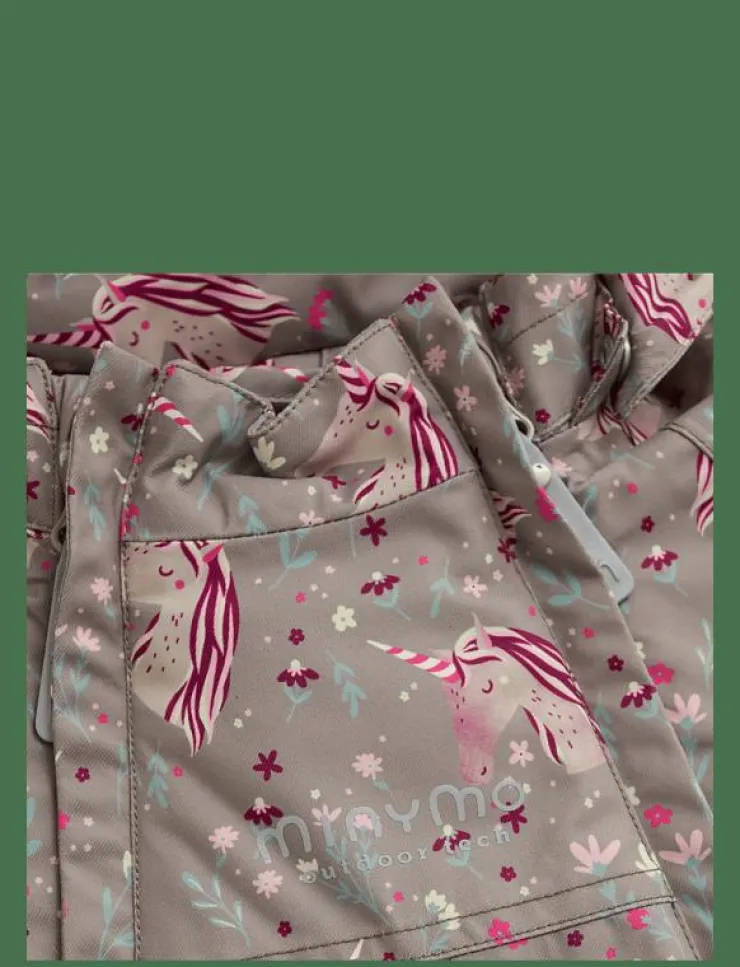 Barn Minymo Overaller|Snow Suit AOP - Overaller