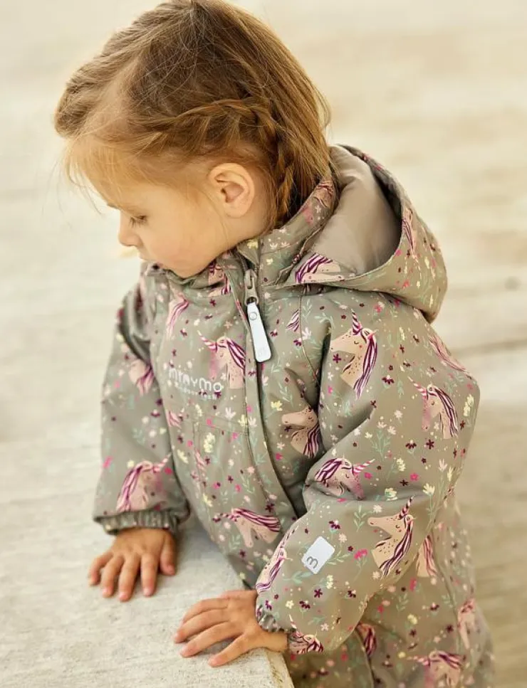 Barn Minymo Overaller|Snow Suit AOP - Overaller