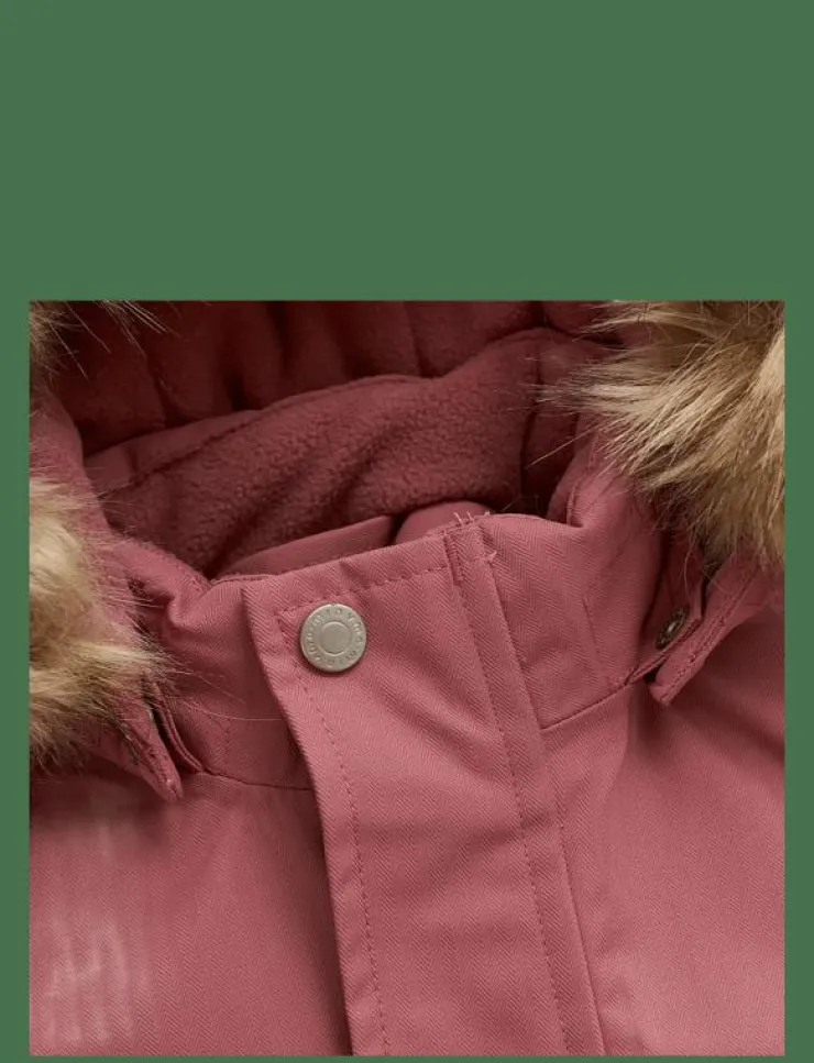 Barn Minymo Overaller|Snow Suit w. Fur - Overaller