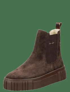 Kvinnor GANT Varmfodrade Stövlar|Boots|Snowmont Chelsea Boot - Platta ankelboots