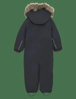 En Fant Snowsuit W. Fake Fur - Overaller|Barn Overaller